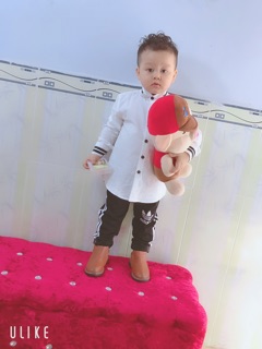 Sét cặp áo sơmi viền cho mẹ & bé