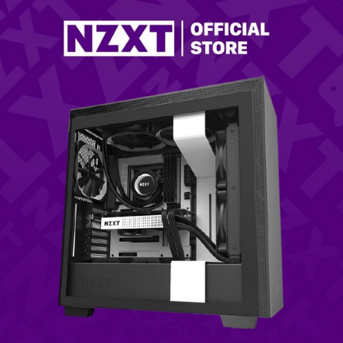 Vỏ Case Máy Tính NZXT H710 Màu Trắng Sần