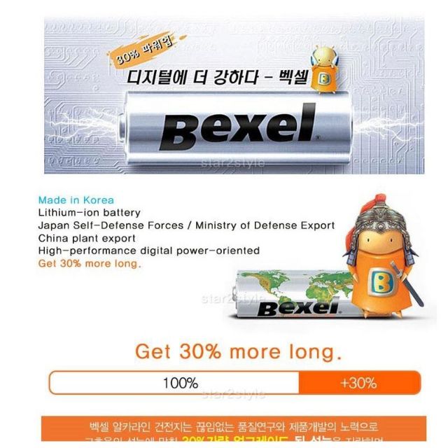 [CHÍNH HÃNG] Pin Bexel_LR6_2 viên