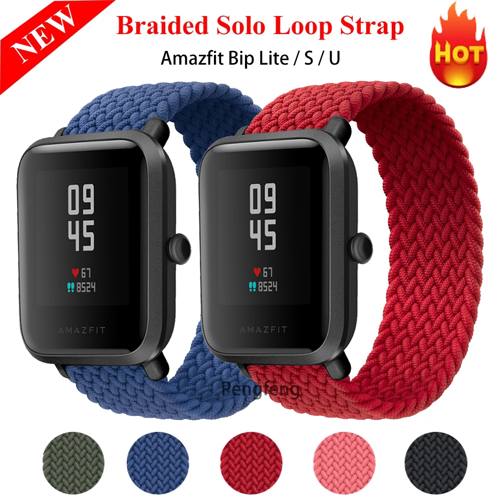 Dây Đeo Bện Nylon Thay Thế Cho Đồng Hồ Thông Minh for Xiaomi Huami Amazfit Bip Lite / S / U