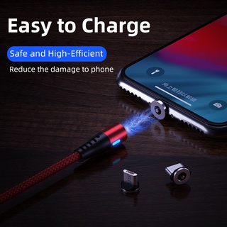 Dây Cáp Sạc USB Nam Châm Có Đèn LED Cho Micro Type-C