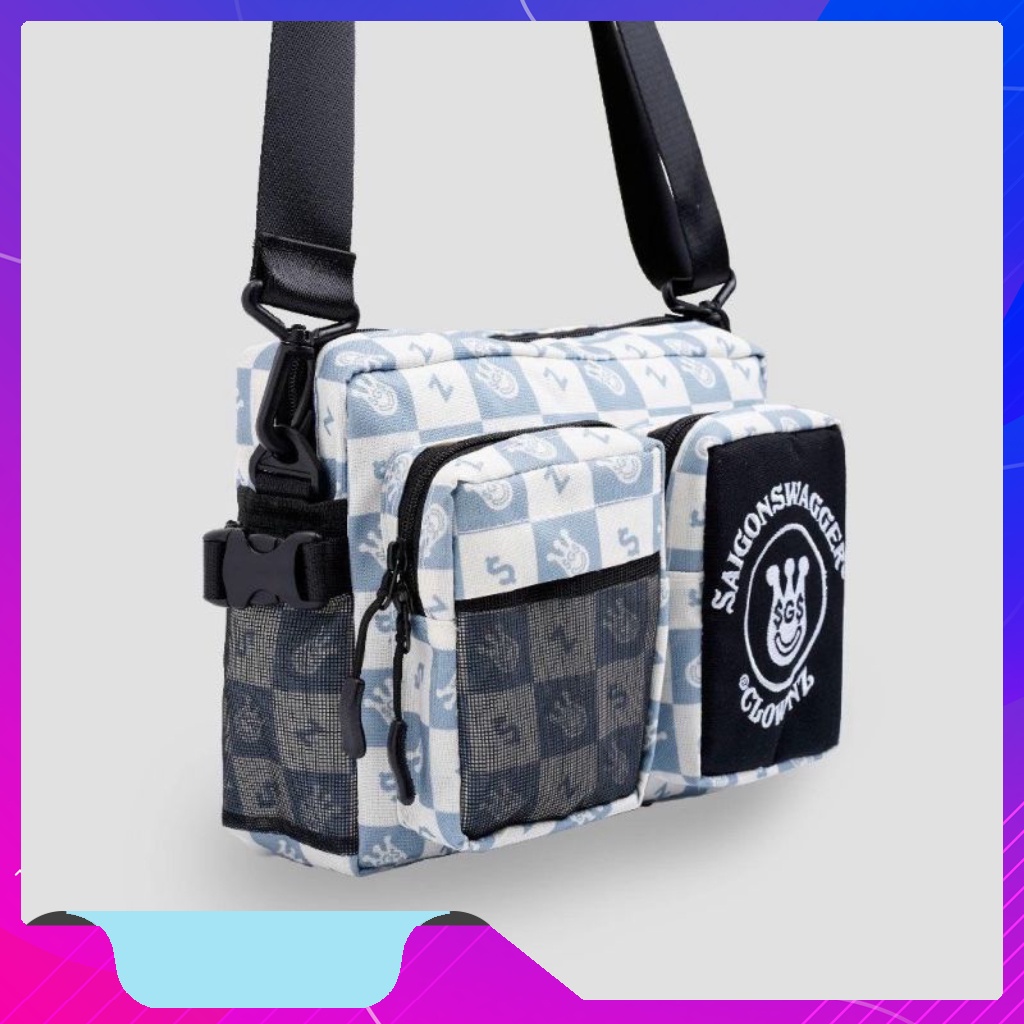 Túi đeo chéo local brand Clownz Utility Satchel New Logo unisex freestyle hàng chính hãng ( chuẩn real ) Shop balo_5035