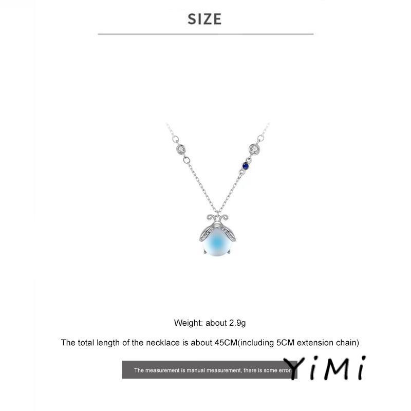 Vòng cổ Đính Đá Mặt Trăng Thời Trang Cho Nữ