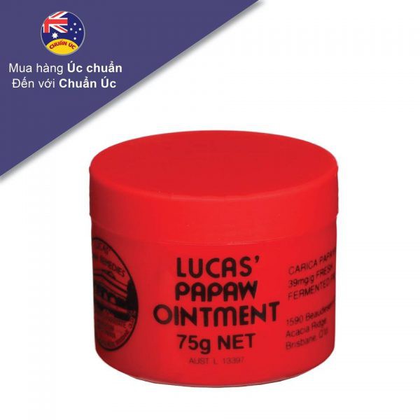 KEM ĐA NĂNG ÚC LUCAS PAPAW OINTMENT 75G NHẬP KHẨU CHÍNH HÃNG