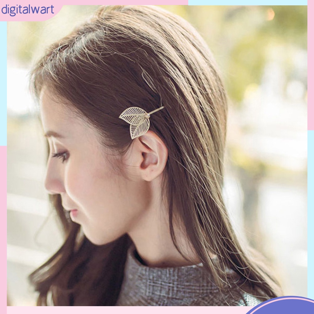 Kẹp Tóc Hình Chiếc Lá Thời Trang Cho Nữ
