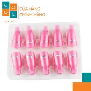 Kẹp ủ móng tháo gel - Set 10 cái