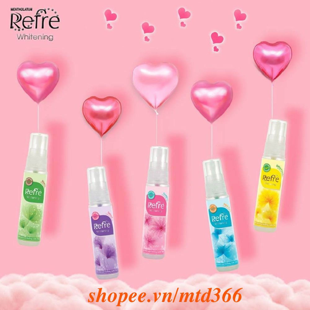 Xịt Khử Mùi Refre 30ml Với Nhiều Phân Loại Giúp Bạn Dễ Lựa Chọn Hơn | BigBuy360 - bigbuy360.vn