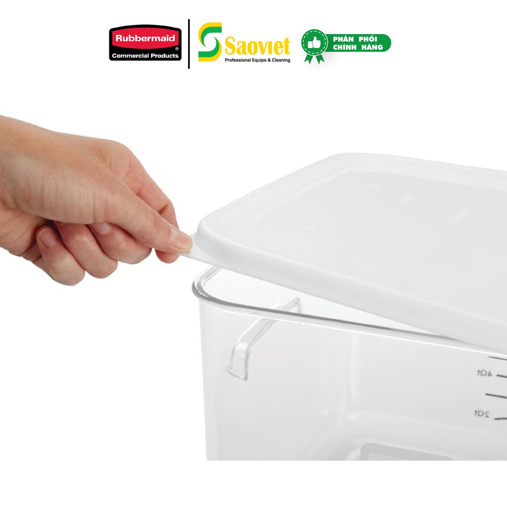 HỘP NHỰA CAO CẤP RUBBERMAID (CHÍNH HÃNG) NHIỀU KÍCH THƯỚC - SKU: FG630200/400/600/800/FG650900WHT | BigBuy360 - bigbuy360.vn