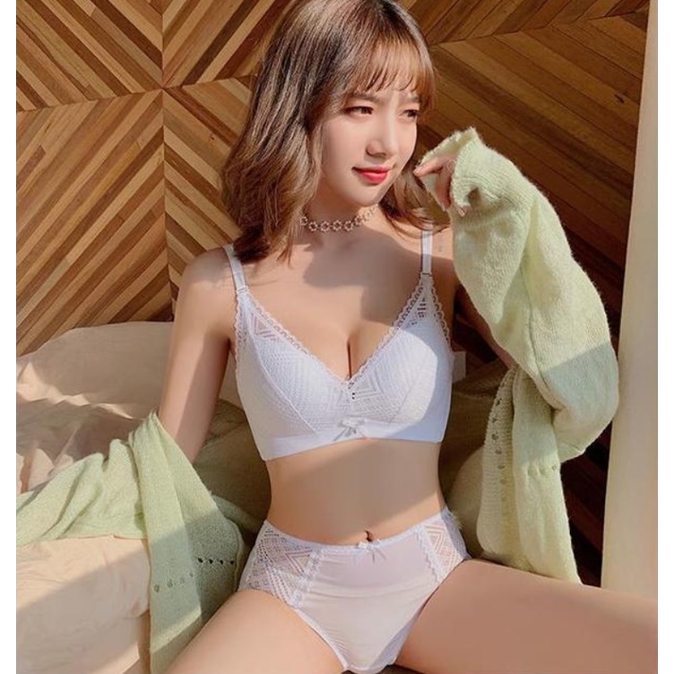 Bộ đồ lót nữ ren không gọng cao cấp, trẻ trung (MS 07010) Anna Shop