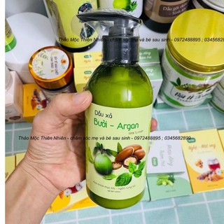 Dầu xả bưởi - argan phục hồi tóc hư tổn