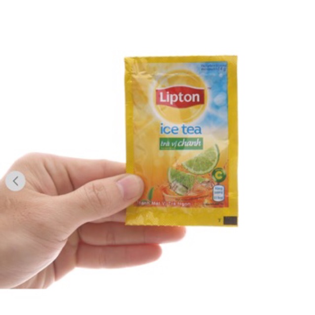 Trà chanh Lipton Ice tea vị chanh/xoài hộp 224g