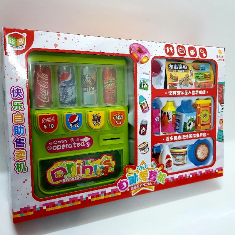 Nhiều MÀU] Đồ chơi máy bán nước tự động