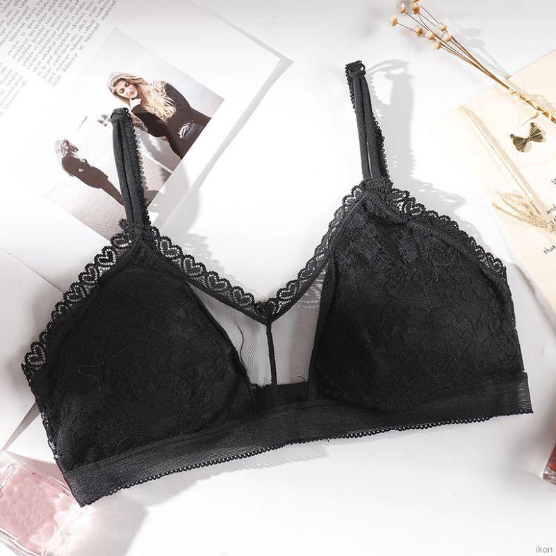 Áo ngực phối ren 3/ 4 cup có mút lót ngực thời trang