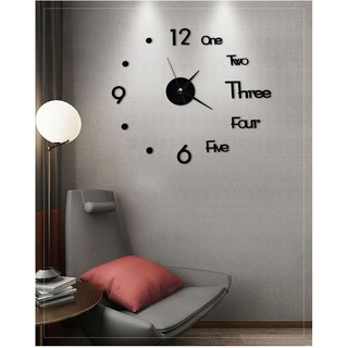 Đồng Hồ DECOR Treo Tường, Dán Tường 3D