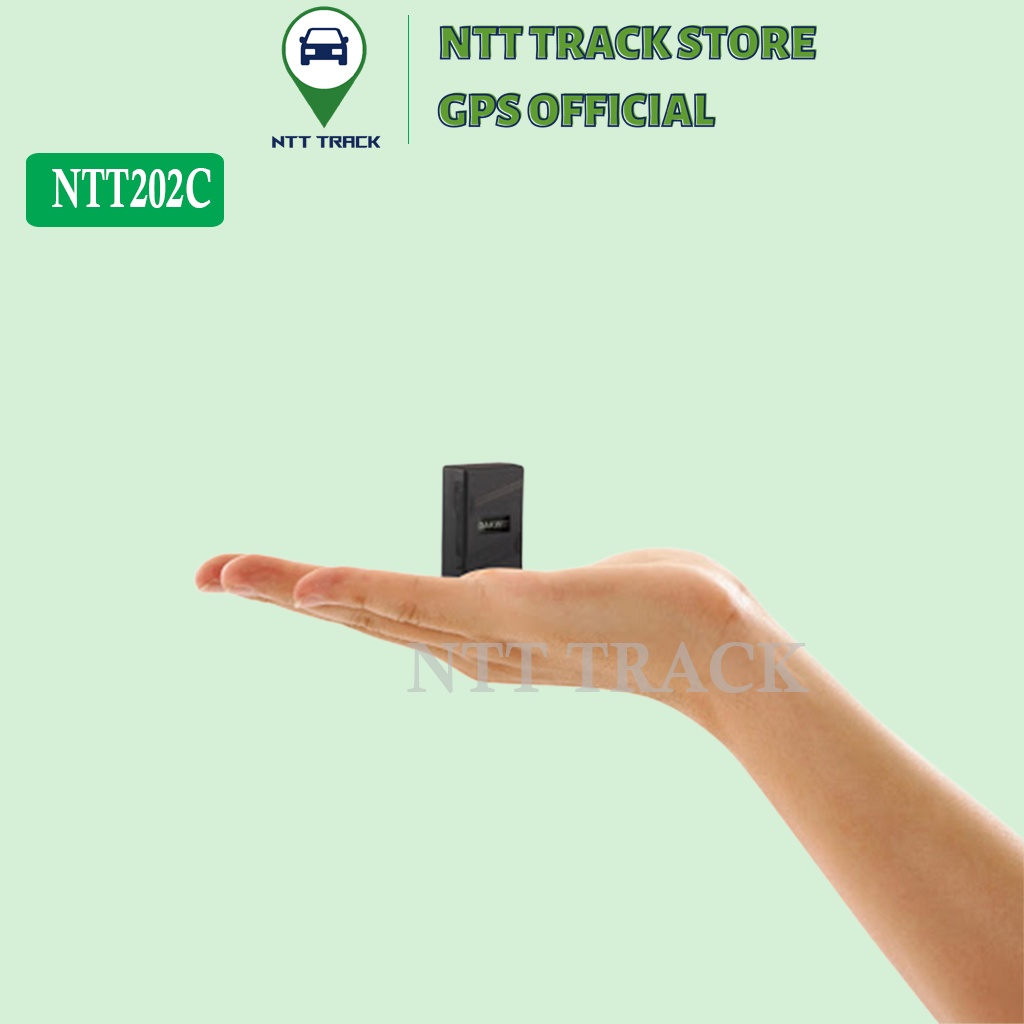 Định vị không dây mini NTT202C gps giám sát hành trình xe máy ô tô trẻ em từ xa - ntttrack