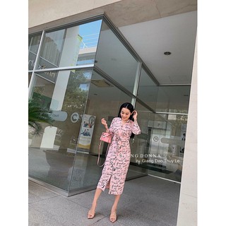 Bigsize Đầm chữ buộc eo bigsize (bigsize haihai)