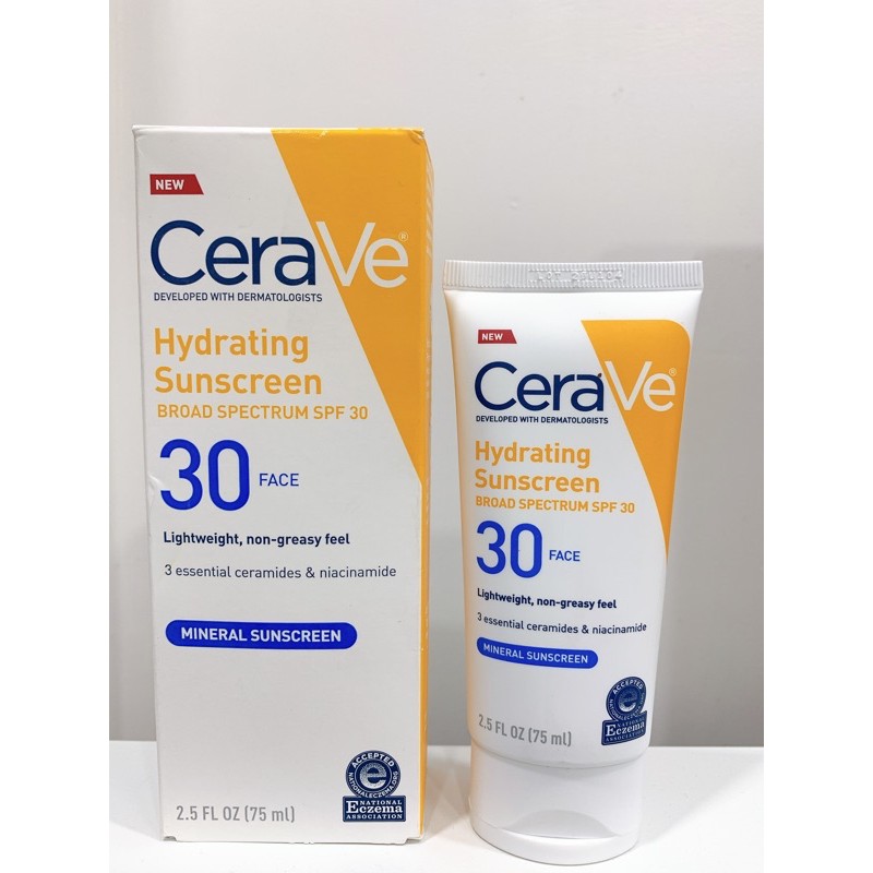 Kem Chống Nắng CeraVe Hydrating Sunscreen Broad Spectrum SPF50 Face_Mineral