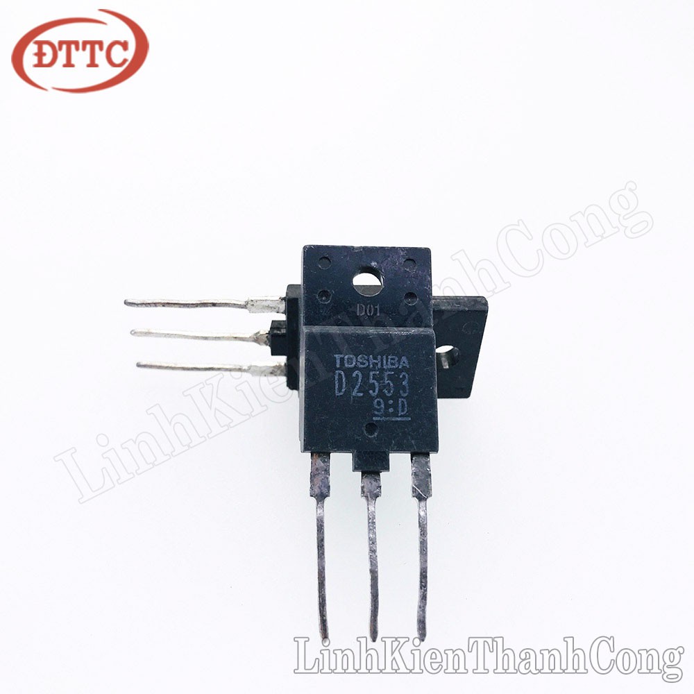 D2553 Transistor tháo máy NPN 8A 1700V Tháo Máy