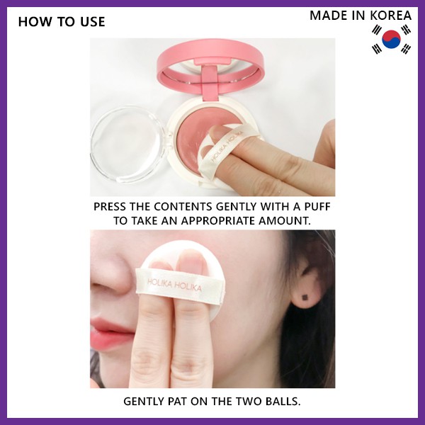 Phấn Má Hồng Dạng Bột Holika Holika Holika Holika 4.2g ★Vận Chuyển Từ Hàn Quốc Từ Hàn Quốc★