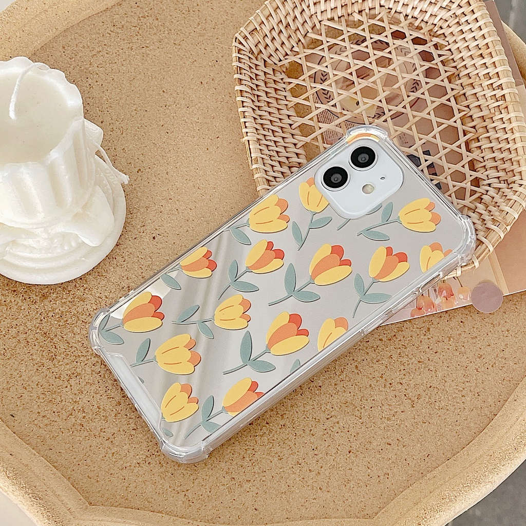 Ốp lưng iphone Ốp Điện Thoại Tpu Silicon Mặt Gương Cho Iphone 11 Pro Max 12 Pro Max 7+ 12 Pro Max X Dinuo case