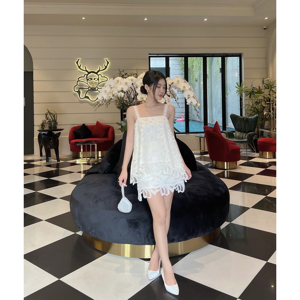 BBSTORE'S Set Bộ Ren Hoa Đi Biển Cực Xinh -K1189