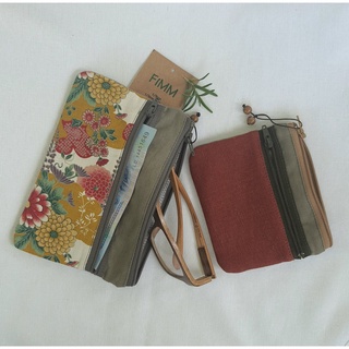 Combo 2 Ví Thiết Kế Quà Tặng Linen - Fimm Handmade 01