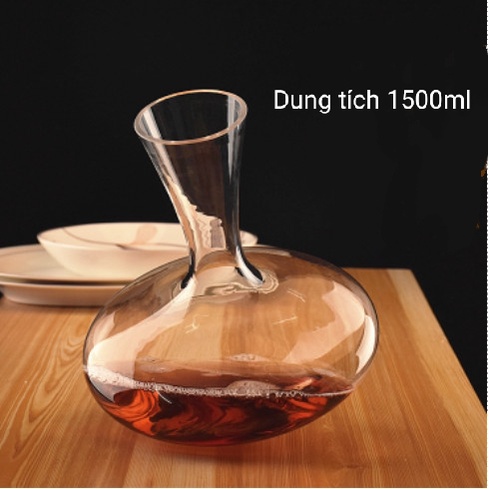 Decanter rượu vang - Bình thở vang MS 037
