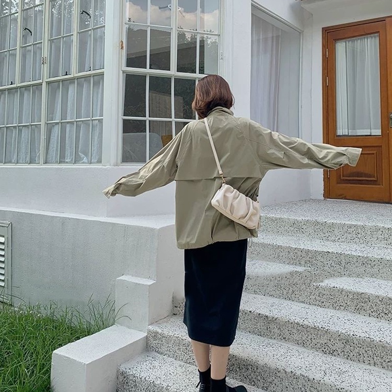 Túi đeo vai IELGY hình đám mây nhỏ xinh thời trang dành cho nữ