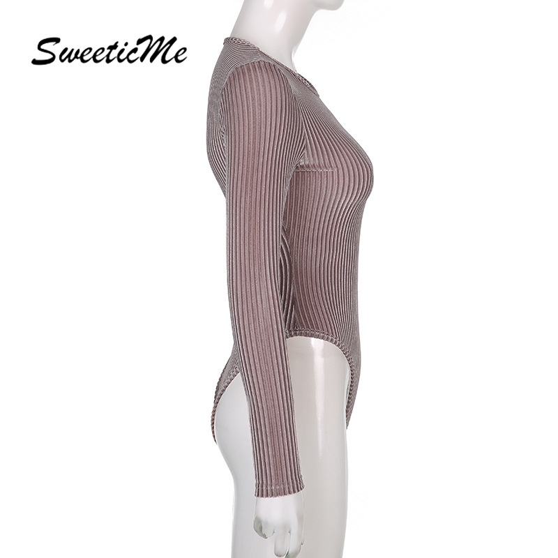 Bộ áo liền quần cổ tròn dáng ôm thời trang quyến rũ cho nữ 2021 | BigBuy360 - bigbuy360.vn