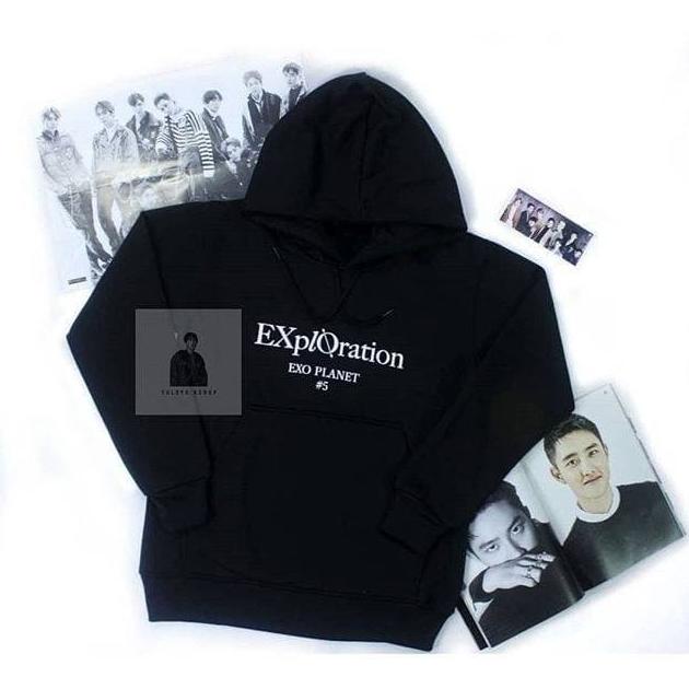 Mới! Thám Hiểm EXO PLANET Distro Áo Khoác Trơn kpop BE HAPPY STAY Health