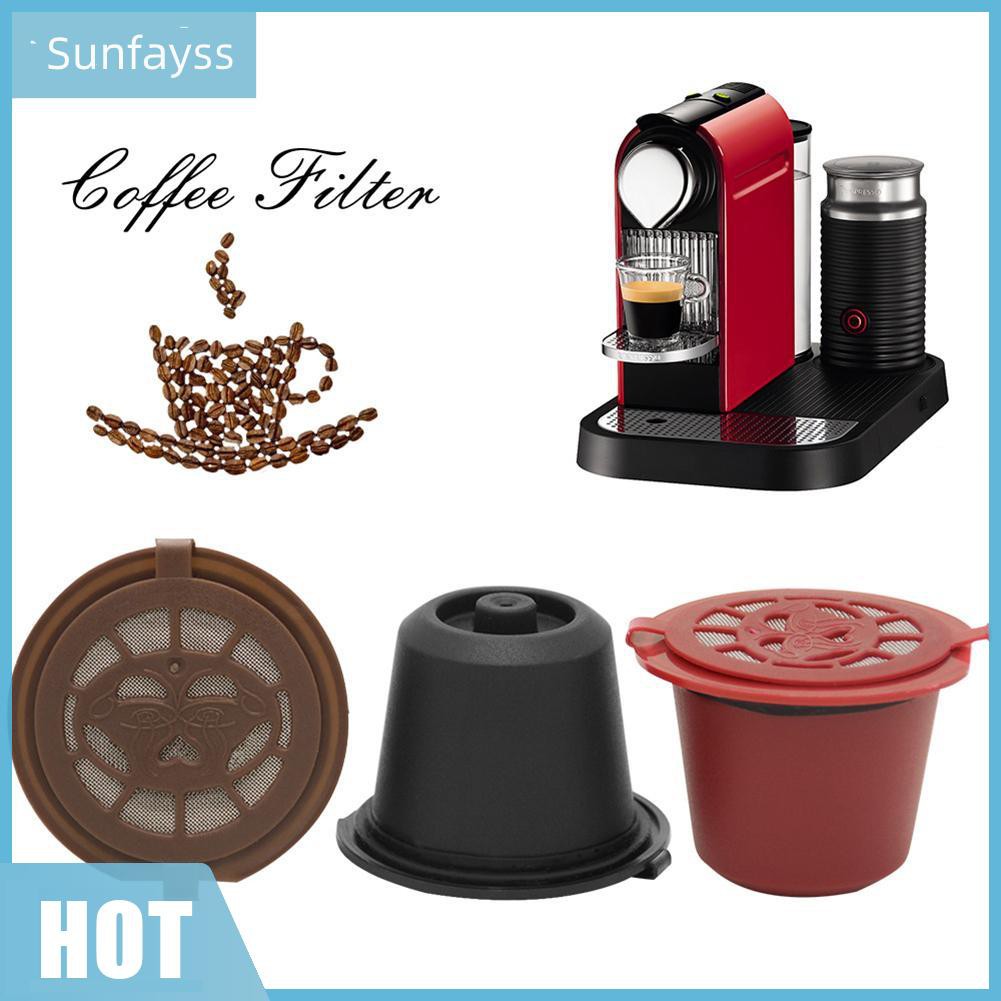 SF Set 3 Bộ Lọc Cà Phê Có Thể Tái Sử Dụng Dành Cho Máy Pha Tự Động Nespresso