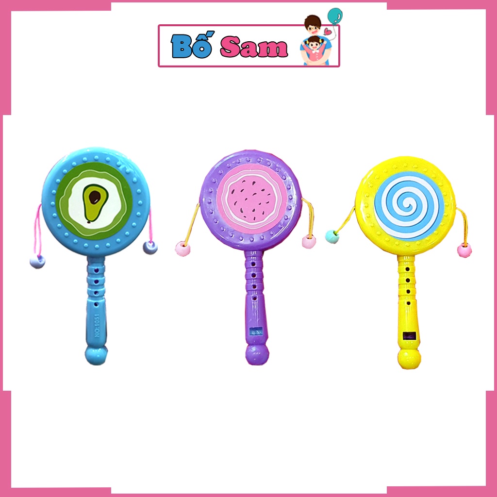 Xúc xắc trống đồ chơi lục lạc vui nhộn dễ thương Shop Bố Sam
