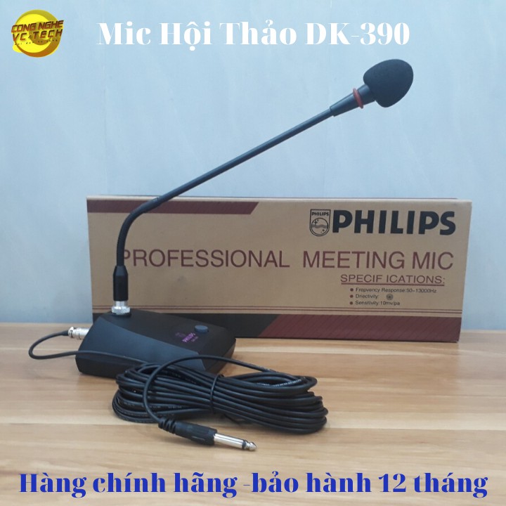 Micro Hội Nghị DK-390- Sản phẩm chính hãng ĐỘ NHẠY CAO