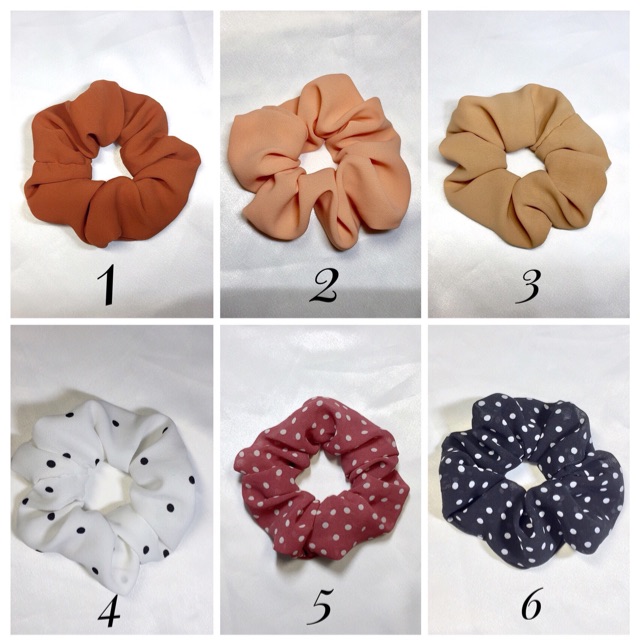 Srunchies - Cột tóc vải chiffon, voan siêu xinh ( HÌNH THẬT 100% )