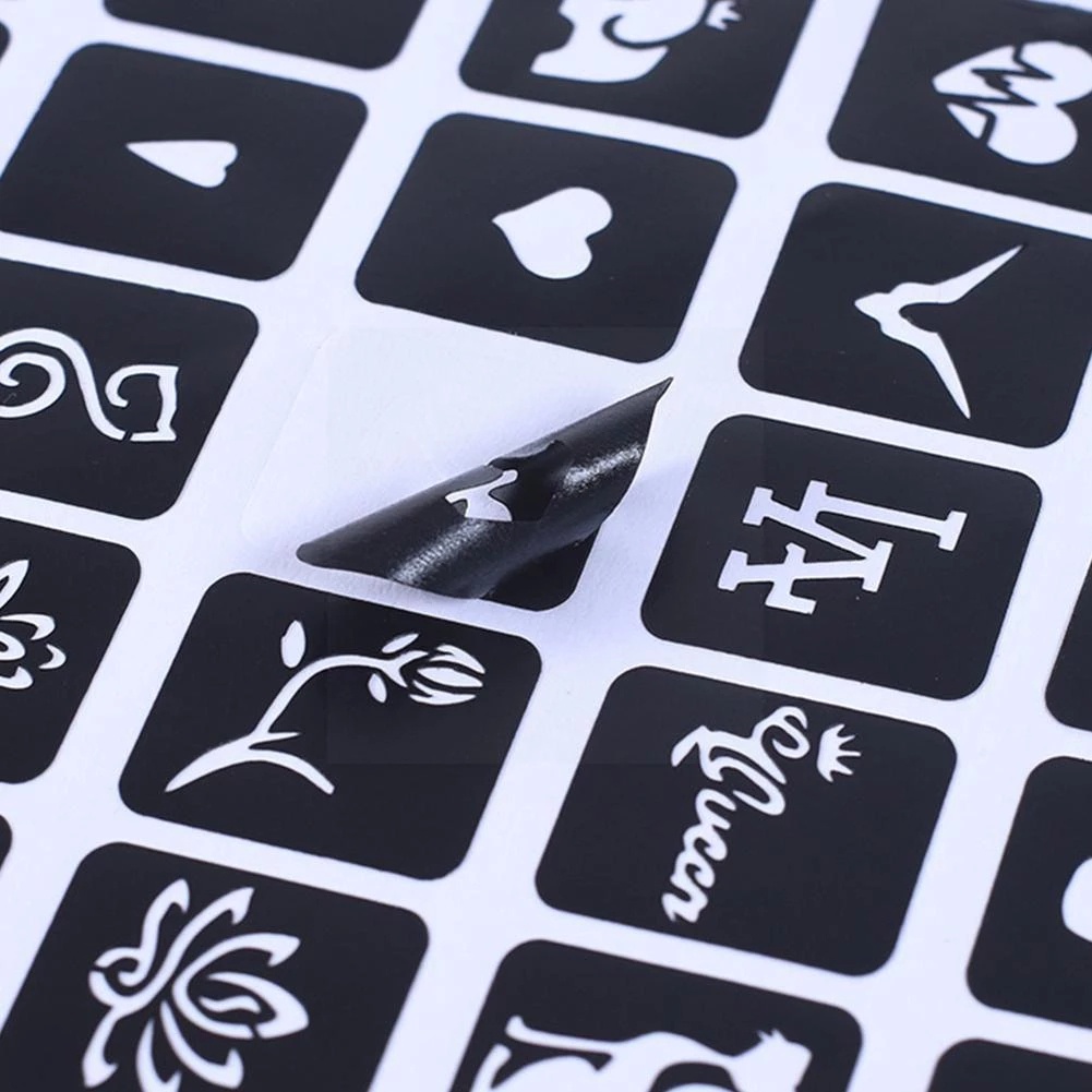 Bộ 105 Khuôn Hình Xăm Tạm Thời Cho Cơ Thể