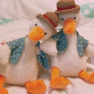 Gấu bông vịt cute cho bé - thú bông nhập khẩu cao cấp - chiều cao 34cm