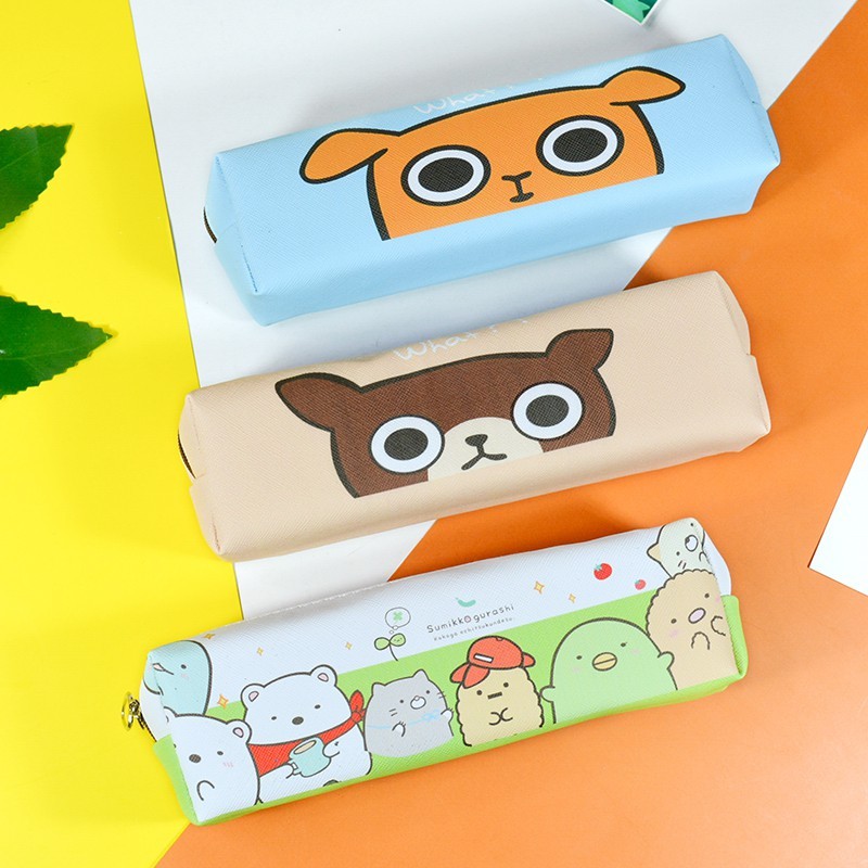 🎀 SỈ BÓP VIẾT 🎀 Hộp bút 19cm hoạt hình nhiều mẫu dành cho bé trai và bé gái