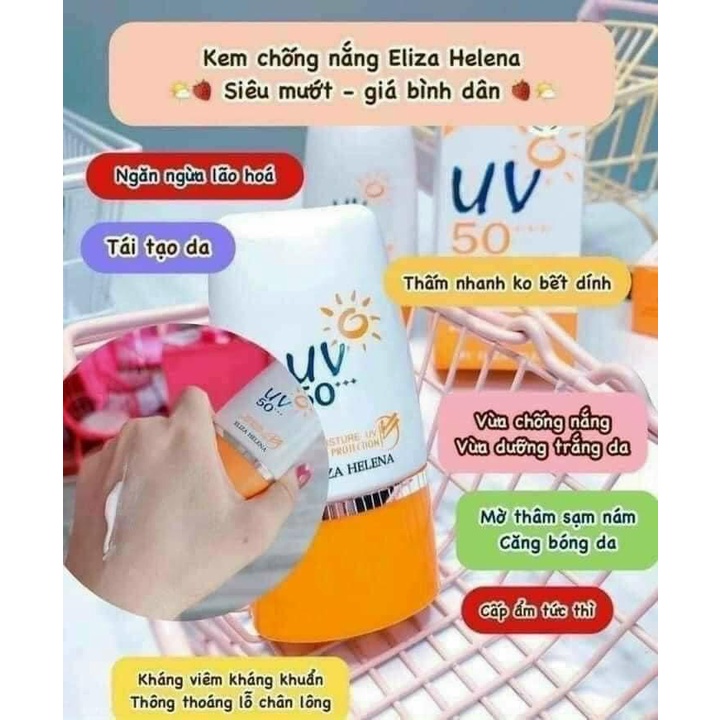 Kem chống nắng Eliza Helena UV 50 ++ chính hãng Thái Lan 30 g