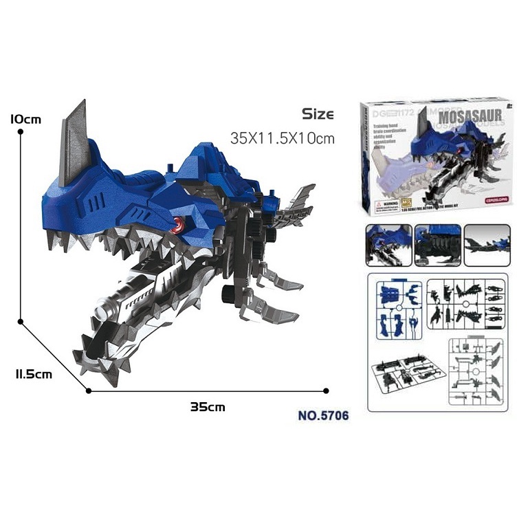 Bộ Đồ Chơi Lắp Ráp Thú Vương Đại Chiến Zoids