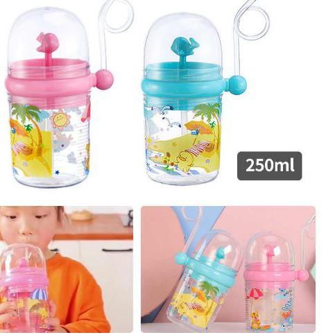 Bình Nước Hình Cá Voi 250ml Hx-839 Bpa Không Chứa Bpa