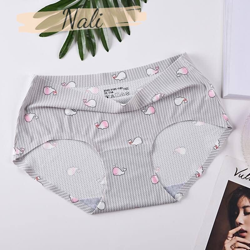 Quần lót nữ su điều hòa kute, thun lạnh không đường may siêu mát lạnh NL105 | BigBuy360 - bigbuy360.vn