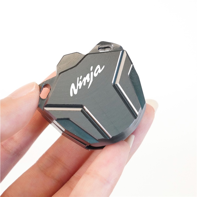 Ốp CNC Bảo Vệ Chìa Khóa Cho Xe Mô Tô KAWASAKI Ninja 250 650 ZX6R 400 1000SX ZX10R Z900 Z650 Z800 Z900RS Z1000 Z400 Z250