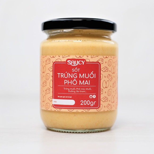 Mã groxuan1 giảm 8% đơn 150k sốt trứng muối phô mai saucy 200gr - ảnh sản phẩm 1