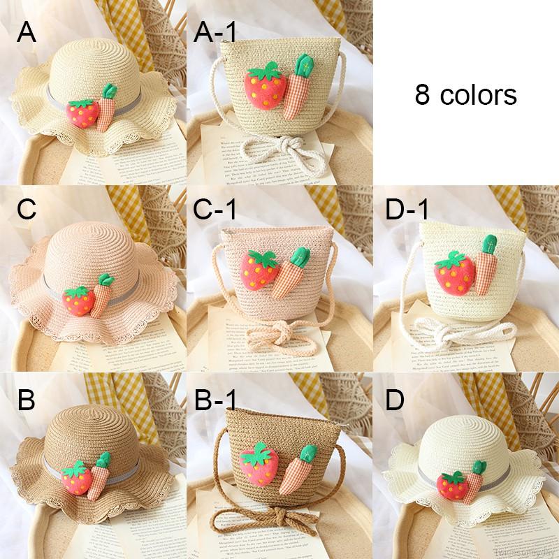 Mũ vành tròn phong cách màu hè ngọt ngào chất lượng cao