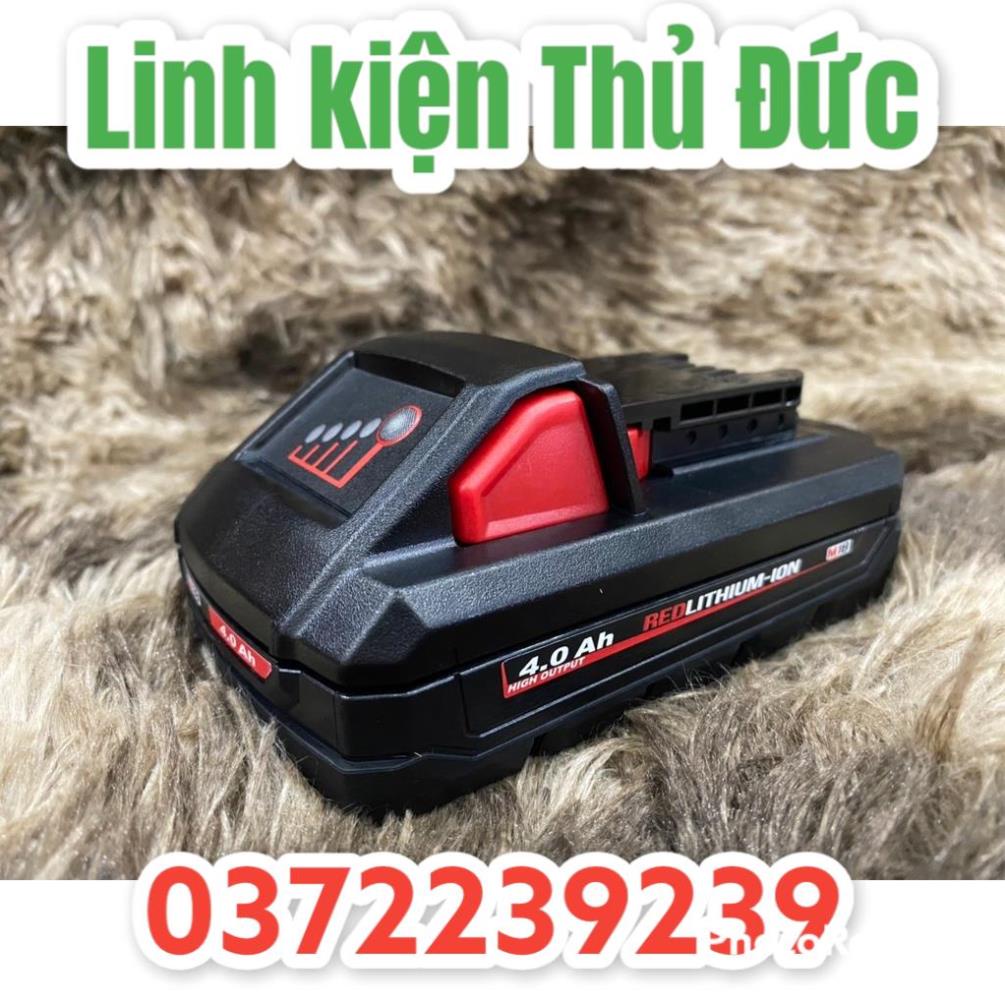 Lktd BN. Vỏ mạch Milwaukee 5s-1p 18V 4AH cell 21700, nhận sạc zin.