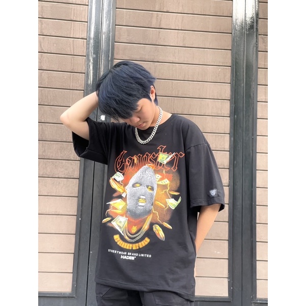 Áo thun hades Gangsta tee Nam nữ Full tag | BigBuy360 - bigbuy360.vn