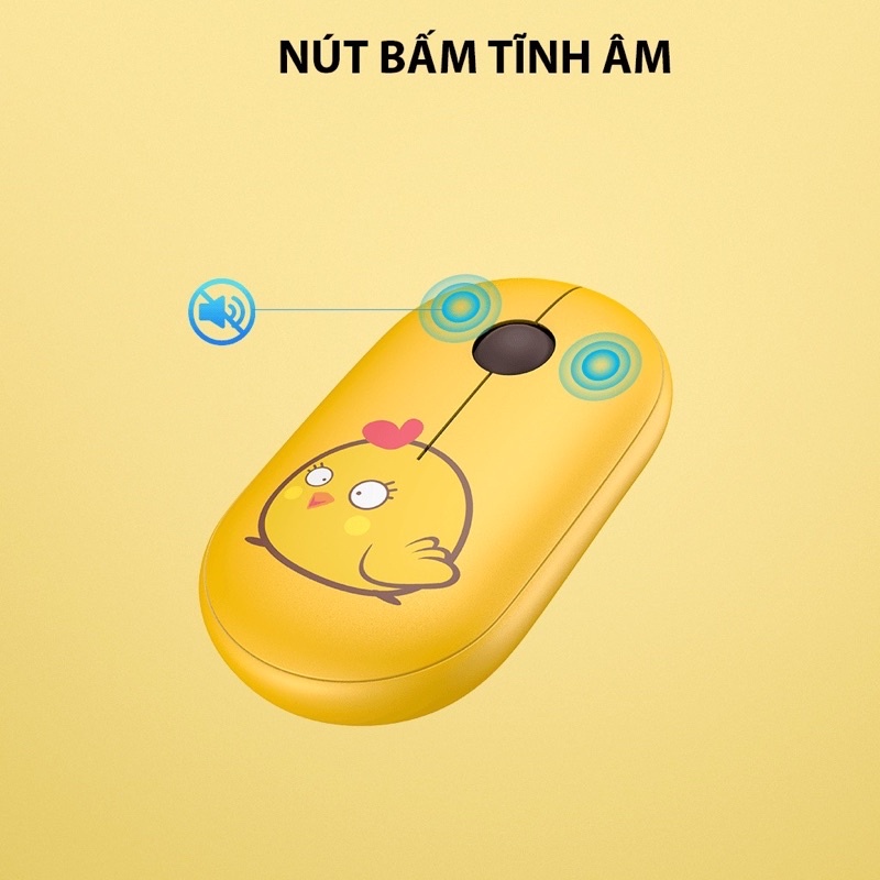 Chuột máy tính ACOME hoạt hình không dây