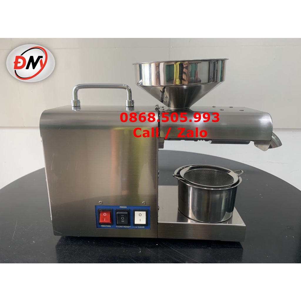 Máy ép dầu đậu phụng, dầu lạc, máy ép dầu mè, máy ép tinh dầu bơ, máy ép dầu đậu nành, máy ép dầu thực vật DM-311