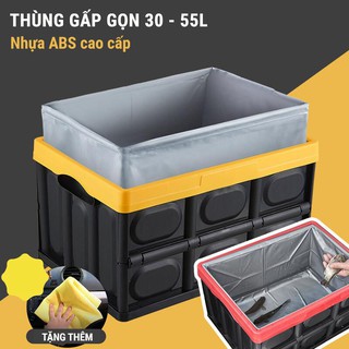 Thùng Đựng Đồ Gấp Gọn Đa Năng Trên OTO