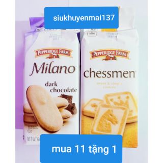 bánh qui milano chessmen pepperigde farm 170 gr  chỉ grab hcm